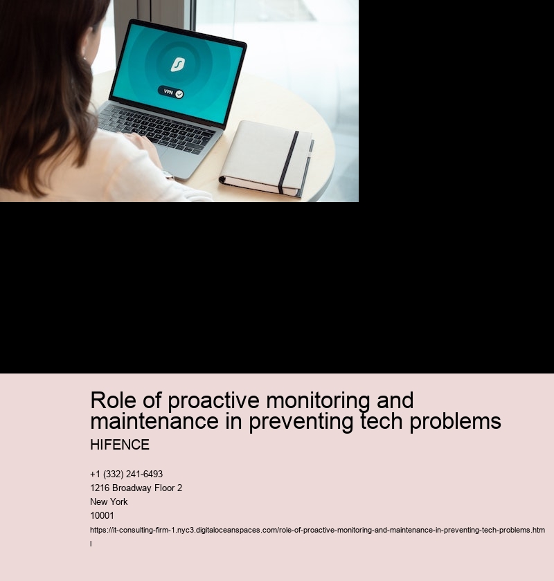 Importance of proactive monitoring and maintenance in tech systems