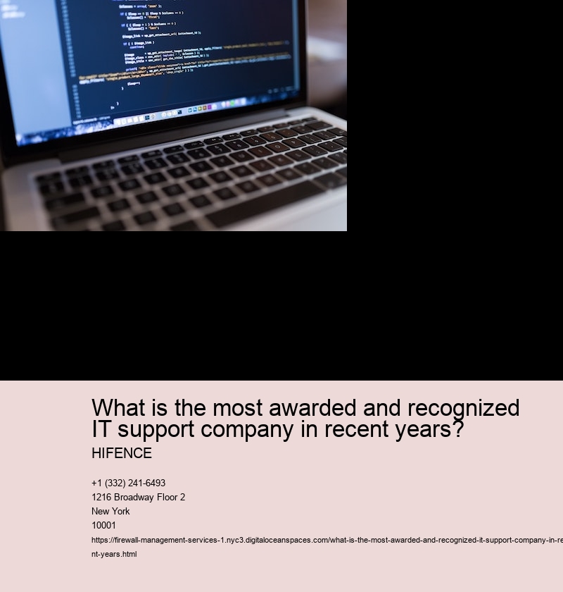 Overview of the most awarded and recognized IT support company