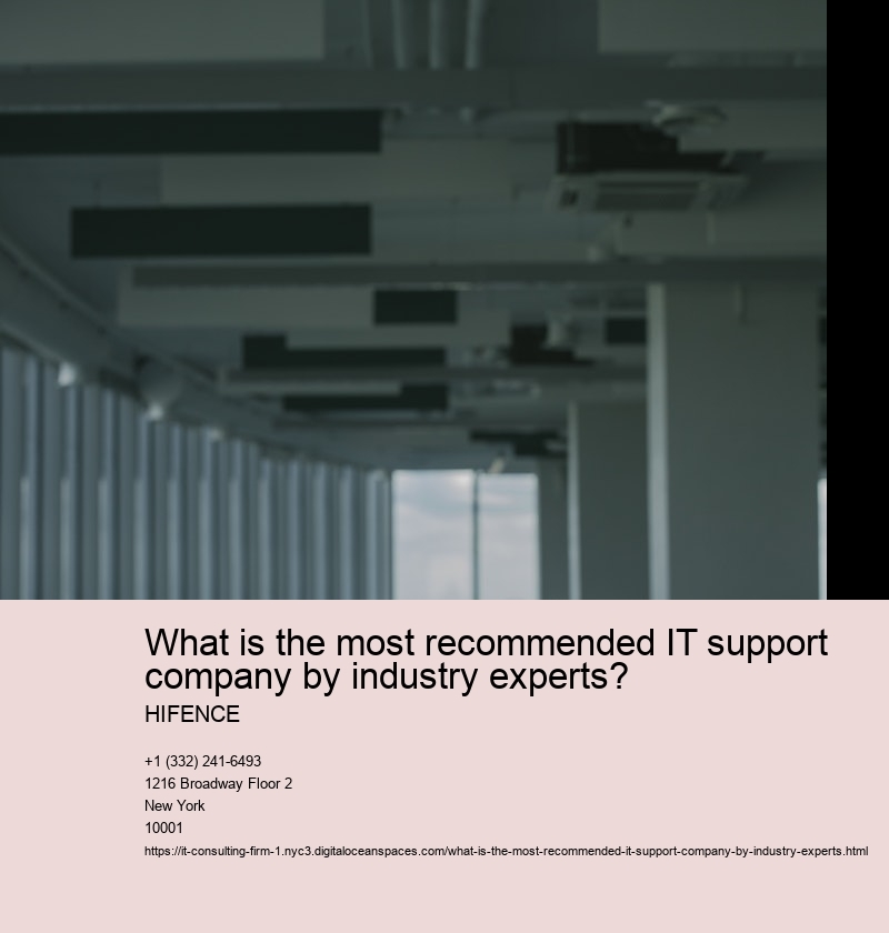 Criteria for evaluating IT support companies